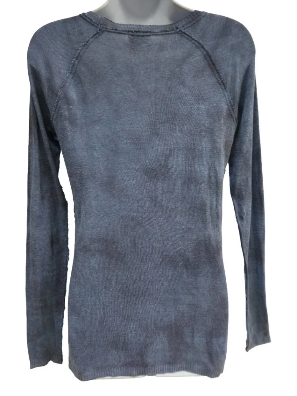SiLK CoTToN KNiT Gudrun & Gudrun Faroe Islands Light Blue Sweater Pullover S